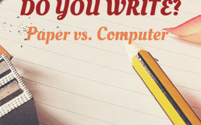 How Do You Write? Paper vs. Computer