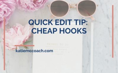 Quick Edit Tip: Cheap Hooks